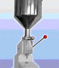 Hình ảnh: Máy chiết rót thủ công gạt tay A03, máy chiết rót kem đánh răng , sữa rửa mặt, kem trị mụn vào túyp nhựa
