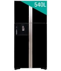 Hình ảnh: Tủ lạnh Hitachi R W660FPGV3X Tủ 540 lít, side by side inverter, 4 cánh, màu GBK