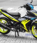 Tem xe Exciter 150 MX King vàng đen do Decal 46 thực hiện