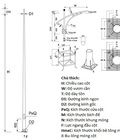 Hình ảnh: Cột Đèn Tròn Côn Rời Cần | Cột Thép D78 Cao 5m,6m,7m,8m 