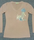 Hình ảnh: Áo Thun Nữ Tay Dài 100% cotton