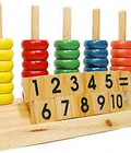 Hình ảnh: ĐỒ chơi gỗ bàn tính học đếm cho bé