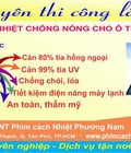 Hình ảnh: Vật liệu dán kính chống nóng, chống nắng