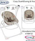 Hình ảnh: Nôi đưa Graco Cozy Duet Woodland Walk NEW 1989101
