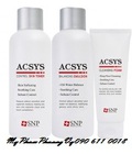 Hình ảnh: Bộ 2 sản phẩm acsys gồm toner và emulsion SNP ACSYS skin lotion set