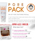 Hình ảnh: Mặt nạ se khít lỗ chân lông SNP SNP On off pore tightening pack