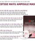 Hình ảnh: Mặt nạ SNP Ampoule tinh chất dầu ngựa dưỡng da săn chắc SNP prestige mayu ampoule mask