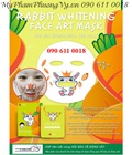 Hình ảnh: Mặt nạ SNP dưỡng trắng hình Thỏ Rabbit Whitening Face Art Mask