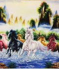 Hình ảnh: bán buôn tranh đá quý ngựa tại Hà Nội