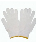 Hình ảnh: Gang tay sợi trắng dầy gang tay bảo hộ