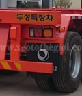 Hình ảnh: Sơ mi rơ moóc Xương chở xe, máy chuyên dùng ,Xương trục 2, 27 tấn,40Feet,giá 220Tr. Nhãn hiệu : DOOSUNG DV CSKS 400GA