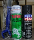 Combo chăm sóc sên TURBO, chà sên, Liqui Moly 400ml