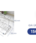 Hình ảnh: Giá úp cốc inox Hàn Quốc - Spiderloc