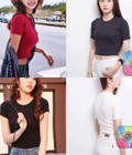 Hình ảnh: Aó thun croptop tay ngắn Thailand 65k