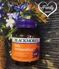 Hình ảnh: Vitamin tăng cường sức đề kháng cho trẻ em từ 2 12 tuổi Blackmores Kids Immunities 60 viên