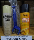 Hình ảnh: Combo chăm sóc sên TS40, chà sên, SprayKing 400ml