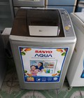 Hình ảnh: Máy giặt SANYO cũ 6,8 kg, mới 89%,giặt tự động, lòng inox, lòng nghiêng, chạy êm