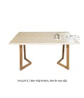 Hình ảnh: Bàn ăn VALLEY 1,2m mặt gỗ MDF melamin cao cấp 