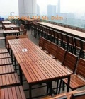 Hình ảnh: Bàn ghế gỗ quán cóc giá rẻ nhất