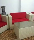 Hình ảnh: Sofa mây cafe phòng lạnh cần thanh lý gấp