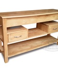 Hình ảnh: Bàn trang trí, Bàn console gỗ sồi 2 ngăn kéo KT: 140x45x80