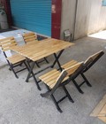Hình ảnh: bàn ghế gỗ cafe quán ăn giá rẻ 