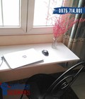 Hình ảnh: Bộ bàn làm việc gấp treo tường trắng