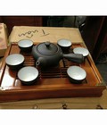 Hình ảnh: Bộ ấm trà đất cán