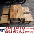 Hình ảnh: Bàn ghế gỗ dùng cho quán cafe cóc mua trên 10 bộ tính giá sỉ