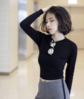 Hình ảnh: Áo croptop body tay dài