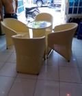Hình ảnh: bộ ghế mây cafe sân vườn giá rẻ 