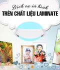Hình ảnh: In hình lên gỗ laminate cao cấp.