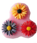 Hình ảnh: Khuôn Silicon 3 Hoa Cúc Dài - Mã số 13