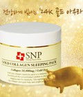 Hình ảnh: Mặt nạ ngủ dưỡng trắng Gold Collagen SNP