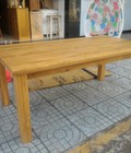 Hình ảnh: bàn ăn gỗ sồi loại 1m8 EUF 036 KT: 180x90x78