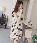 Hình ảnh: Đầm maxi họa tiết tươi trẻ, hàng nhập cao cấp DA118