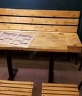 Hình ảnh: Bộ bàn ghế quán ăn nhanh và cafe