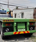 Hình ảnh: Moóc sàn Doosung Hàn Quốc loại chở Container tải trọng 31.8 tấn3 trục giao ngay