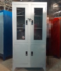 Hình ảnh: Tủ hồ sơ văn phòng 4 cửa có kính giá rẻ tại hcm