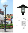 Hình ảnh: Cột sân vườn Bambo - Đế bambo + ống phi 76