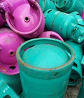 Hình ảnh: Vỏ bình gas đã qua sử dụng, số lượng lớn mỗi tháng