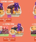 Hình ảnh: Nhận ngay Phiếu quà tặng 300k khi mua Combo giỏ quà tặng 20/10 cùng Klever Fruits