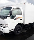 Hình ảnh: Xe tải Kia k165 thùng kín màu trắng 2 tấn 4, xe sơn màu quảng cáo