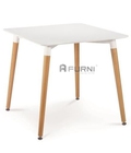 Hình ảnh: Bàn ăn gỗ vuông 800 TE DAW-08W
