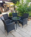 Hình ảnh: bàn ghế mây cafe sân vườn giá rẻ thanh lý rấp (20 Bộ)