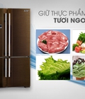 Hình ảnh: Tủ lạnh Mitsubishi Electric MR L72EH BRW SBS 580L 4 cánh về hàng giá SỐc