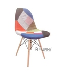 Hình ảnh: Ghế ăn bọc vải thổ cẩm DSW-WF