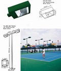 Hình ảnh: Cột đèn chiếu sáng sân Tennis