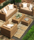 Hình ảnh: Sofa mây nhựa mới thanh lí giá rẻ
