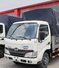 Hình ảnh: Bán xe tải hino XZU650L 1.9 tấn thùng mui bạt dài 4m5